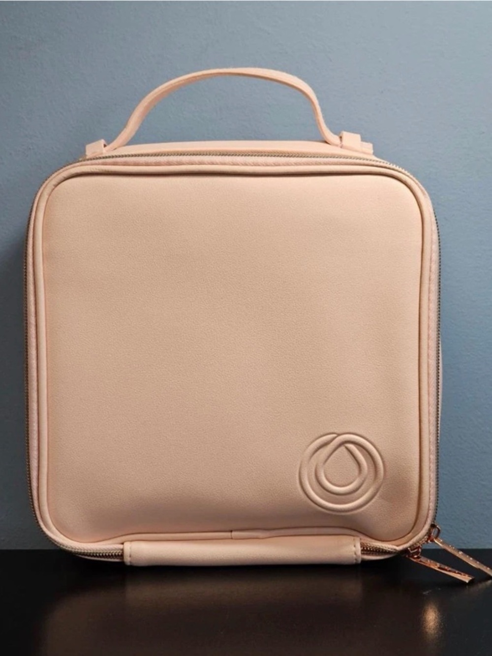Cosmetic Case with Top Handle Pink Travel Bag
